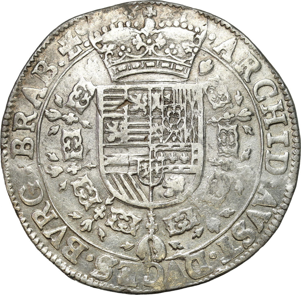 Niderlandy hiszpańskie. Albert i Elżbieta (1598–1621). Patagon bez daty, Bruksela